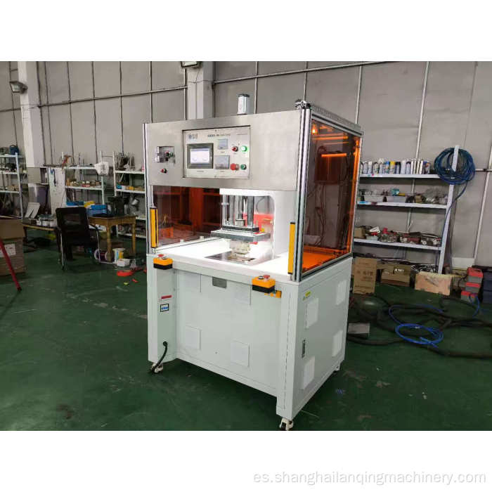 Máquina de soldadura de marca de cuero de automóvil